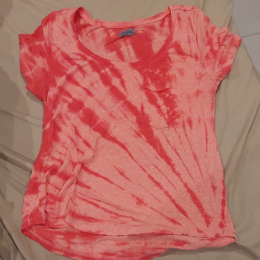 Coral Tie-Dye Women's Top. FREE W PURCHASE